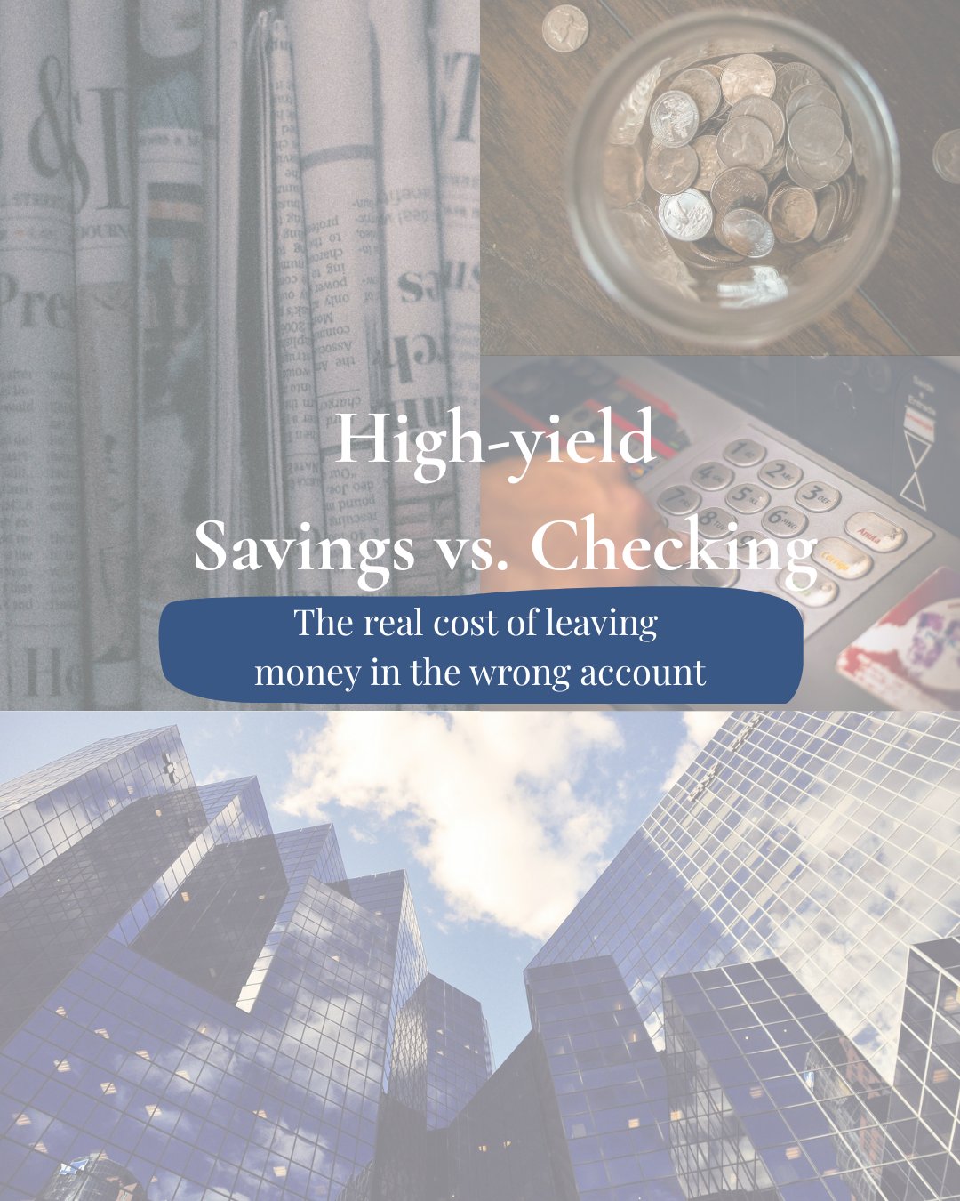 High-yield savings breakdown, shared on Instagram